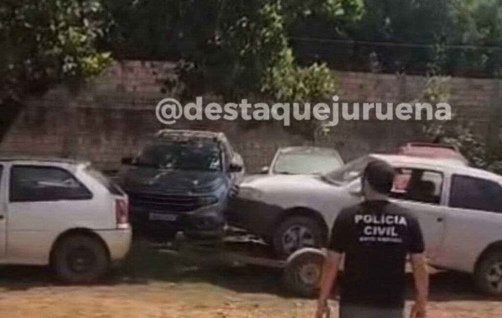 Polícia recupera carro usado em crimes em Juruena e Juína