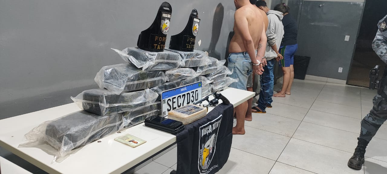 Operação policial desarticula quadrilha de tráfico e roubo em Cuiabá