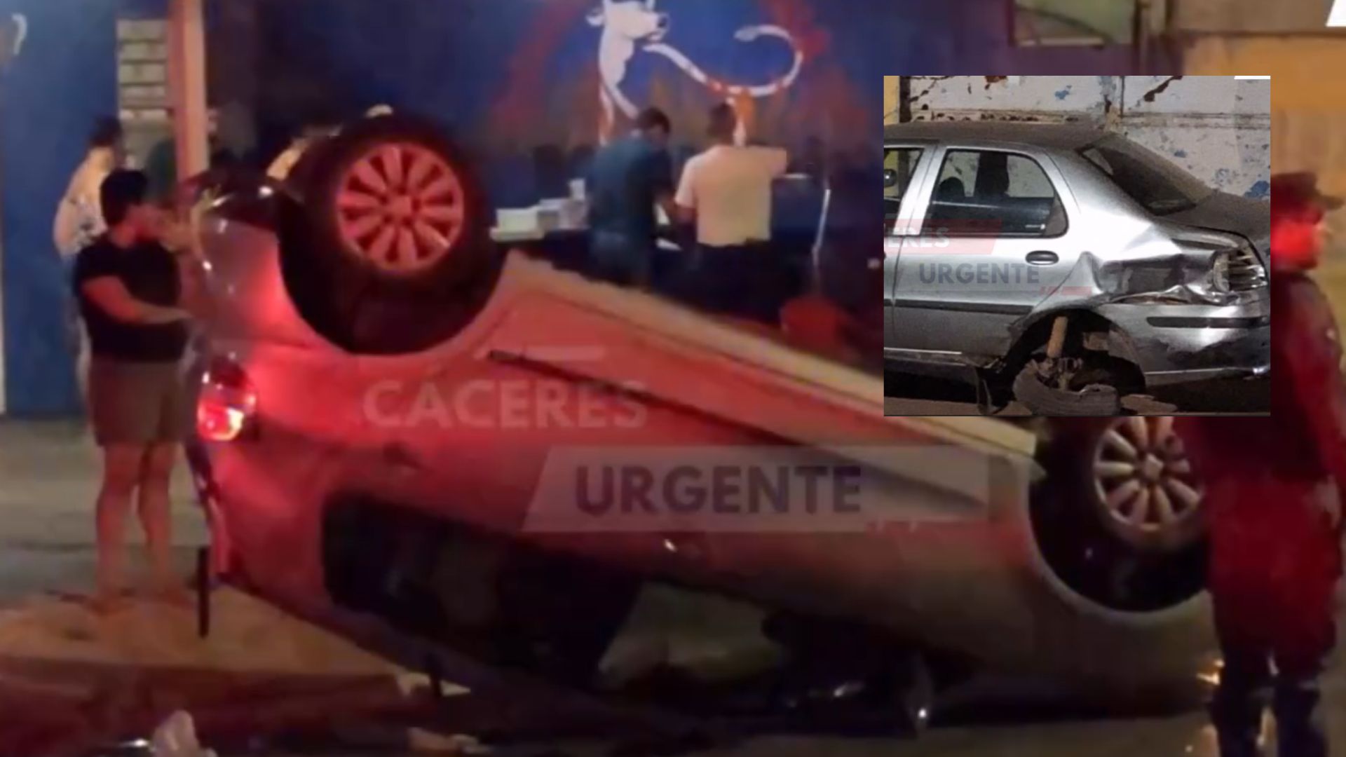 Acidente com três veículos mobiliza equipes de resgate na Avenida Getúlio Vargas em Cáceres; veja vídeo