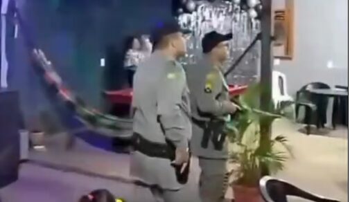 Festa em MT: som alto gera confusão com policiais