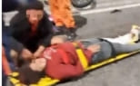 Acidente com motociclistas deixa 8 feridos em Nova Iguaçu