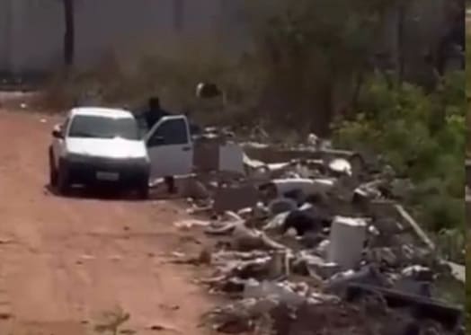 Cuiabá: descarte irregular de lixo revolta moradores do Jardim Imperial