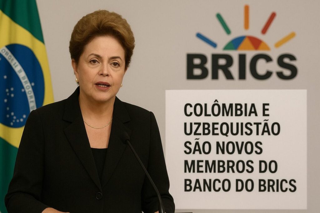 BRICS: Colômbia e Uzbequistão entram no Banco do BRICS