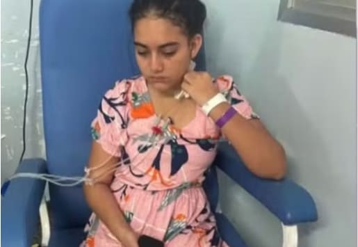 Jovem com epilepsia tem convulsões após bolada na escola