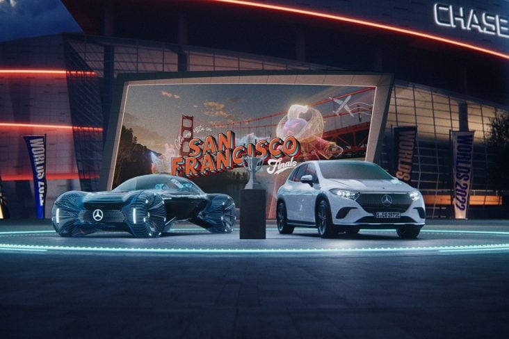 Mercedes-Benz lança peça artística inspirada no Mundial de LoL