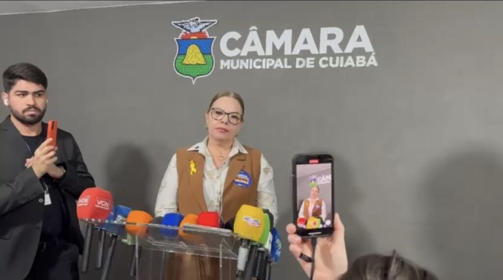 Vereadora Paula Calil denuncia violência política de gênero na Câmara de Cuiabá