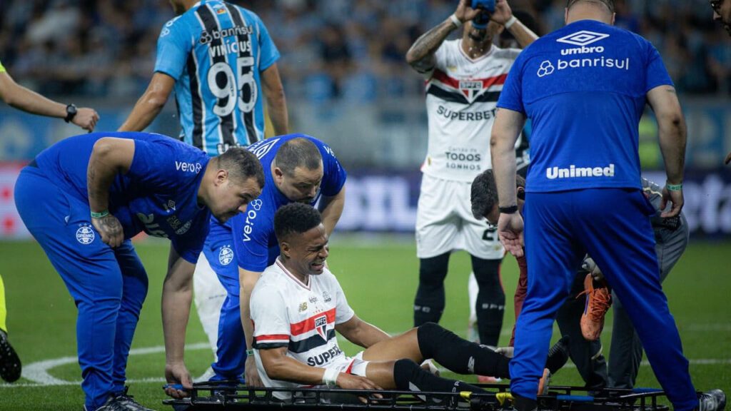 Lesão de Wendell agrava crise no São Paulo; 11 jogadores fora