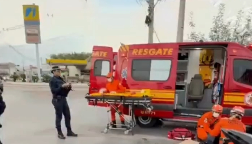 Acidente em Várzea Grande: mulher fica ferida em colisão com moto