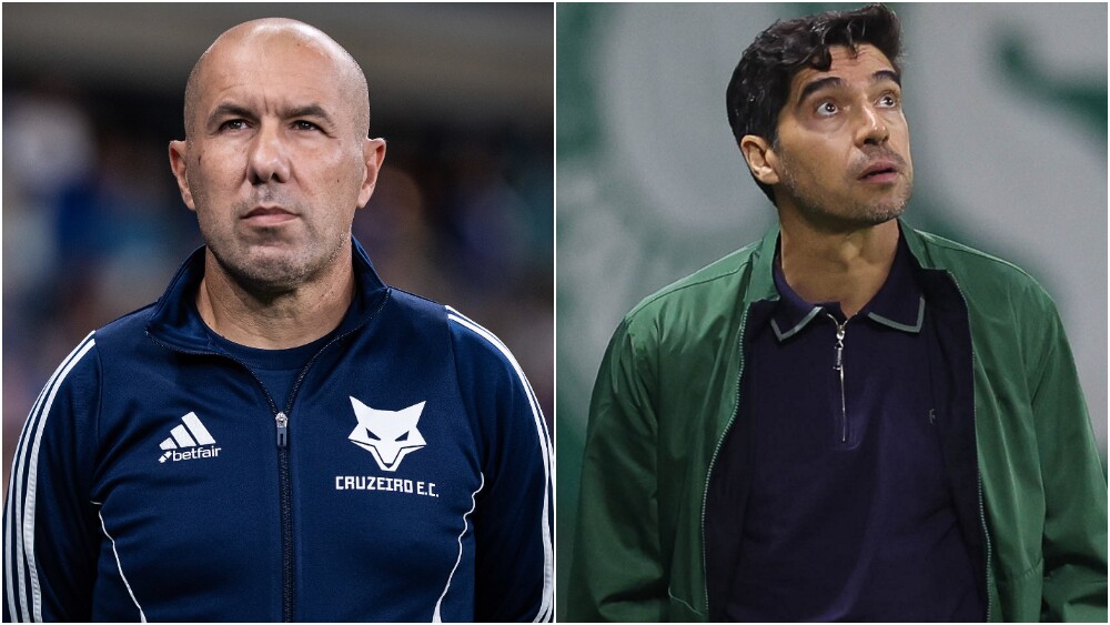 Amizade de técnicos portugueses marca duelo entre Cruzeiro e Palmeiras