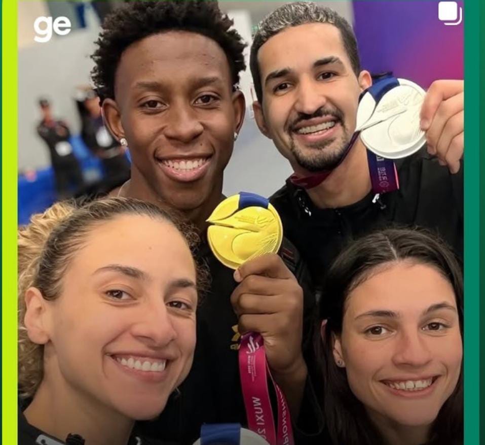 Taekwondo: Brasil conquista duas medalhas de ouro inéditas em mundial