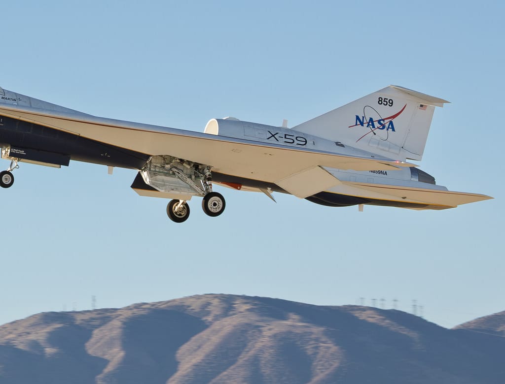 X-59 QueSST: NASA testa avião supersônico silencioso