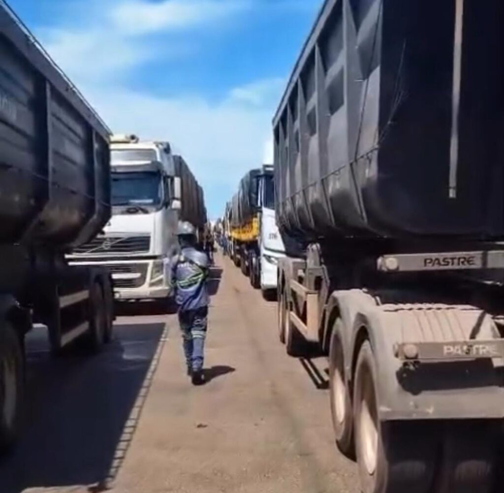 Tumulto em terminal de cargas de MT é controlado rapidamente