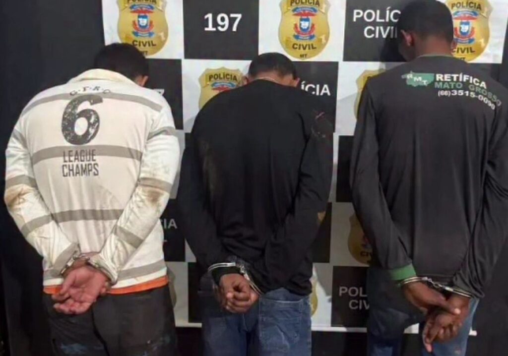 Ataque armado contra família provoca perseguição e prisões no bairro Cáceres