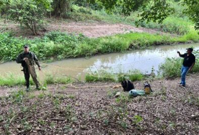 Equipe do Juvam de Cáceres apreende material de pesca