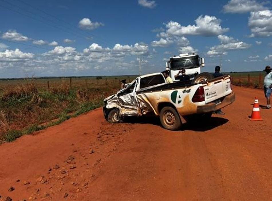Motorista morre em acidente causado por poeira em estrada de MT