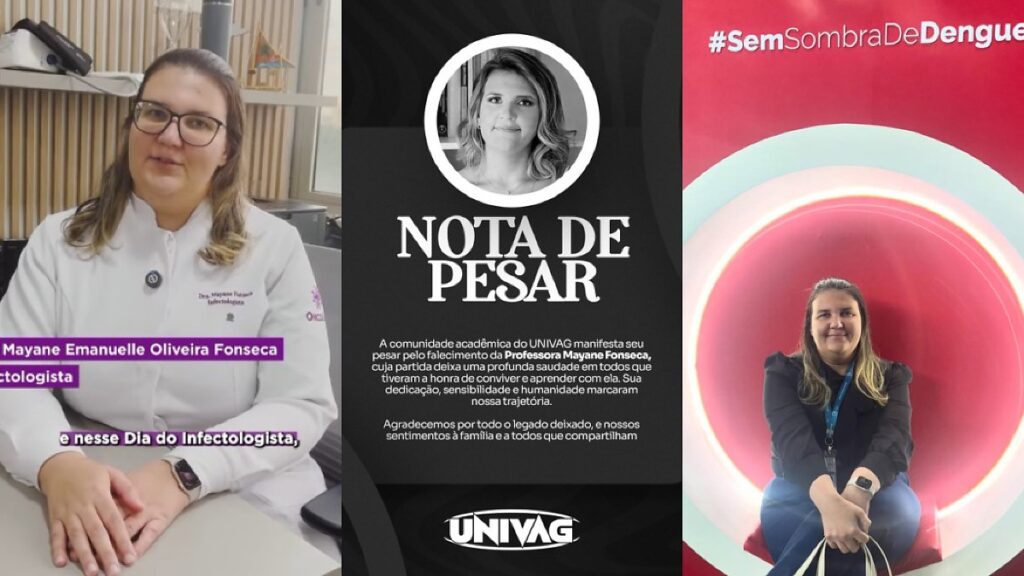 Médica infectologista e professora morre aos 34 anos em MT