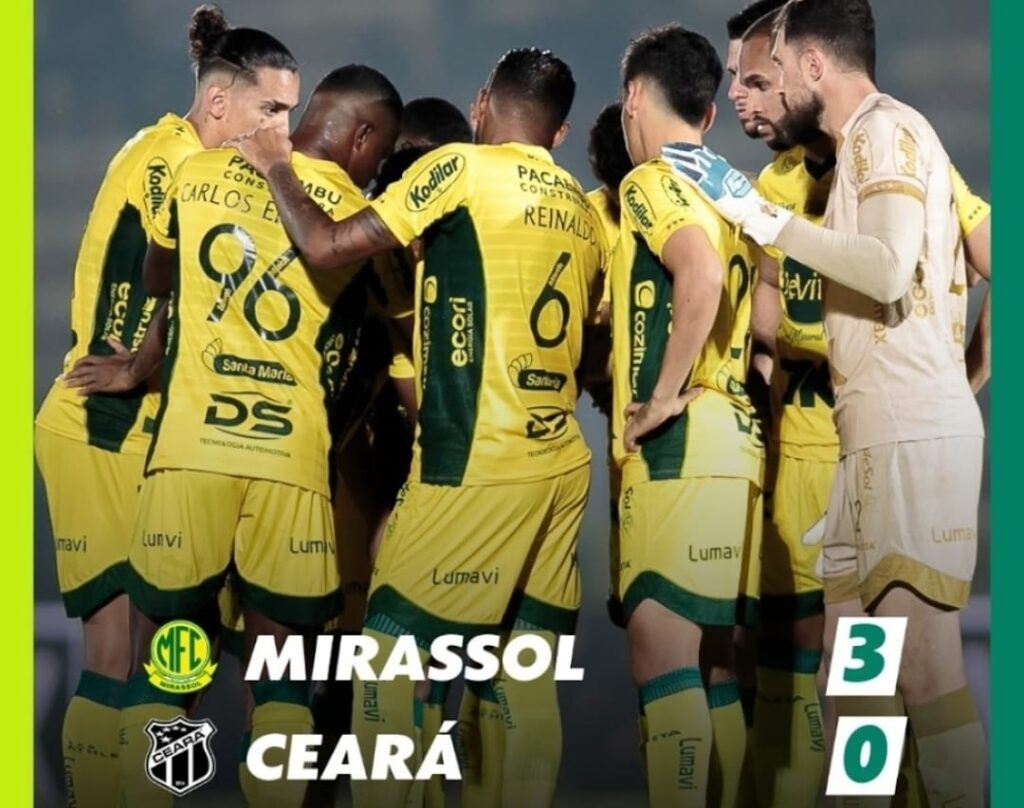 Mirassol vence e reafirma força no Brasileirão