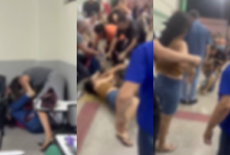 Vídeo: briga entre mulheres em faculdade de Cuiabá viraliza