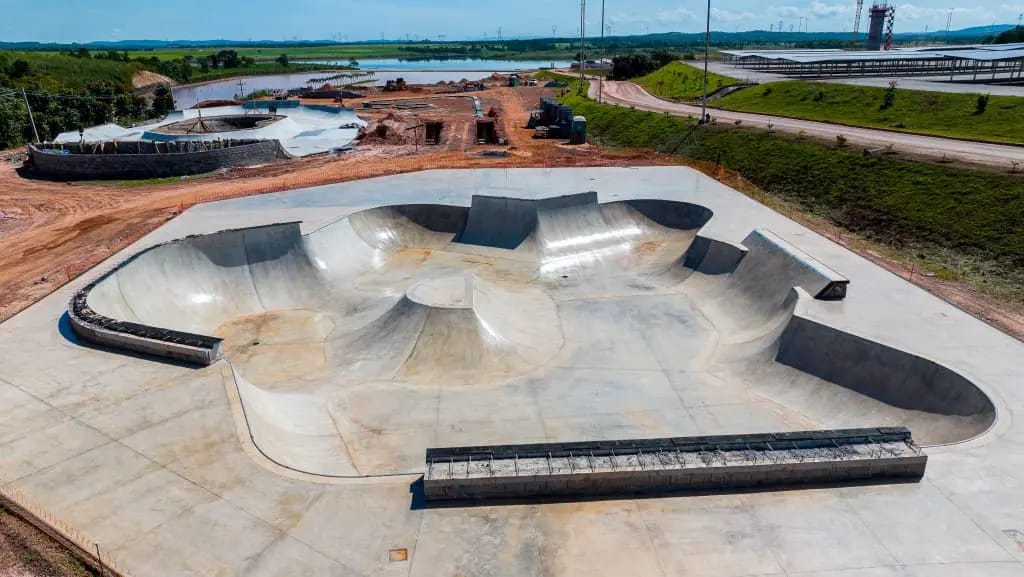 Novo Skate Park em Cuiabá: estrutura moderna para campeonato nacional