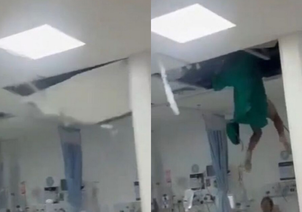 Paciente tenta fuga inusitada em hospital do Rio de Janeiro