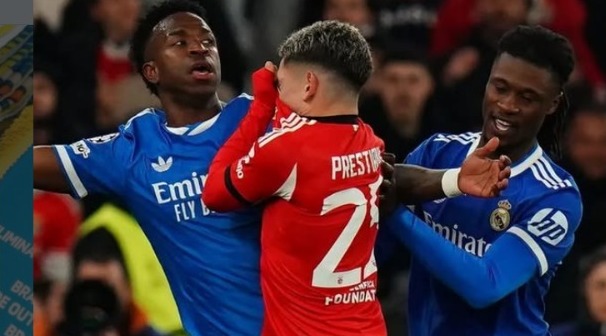 Uefa suspende Prestianni por seis jogos após caso de di… e repercute entre torce em destaque