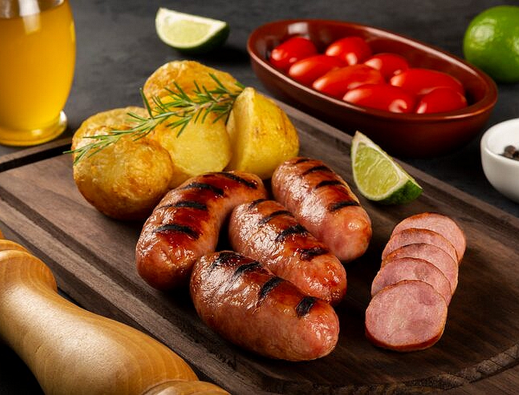 Casal encontra objeto inusitado dentro de linguiça e repercute entre moradores d em destaque
