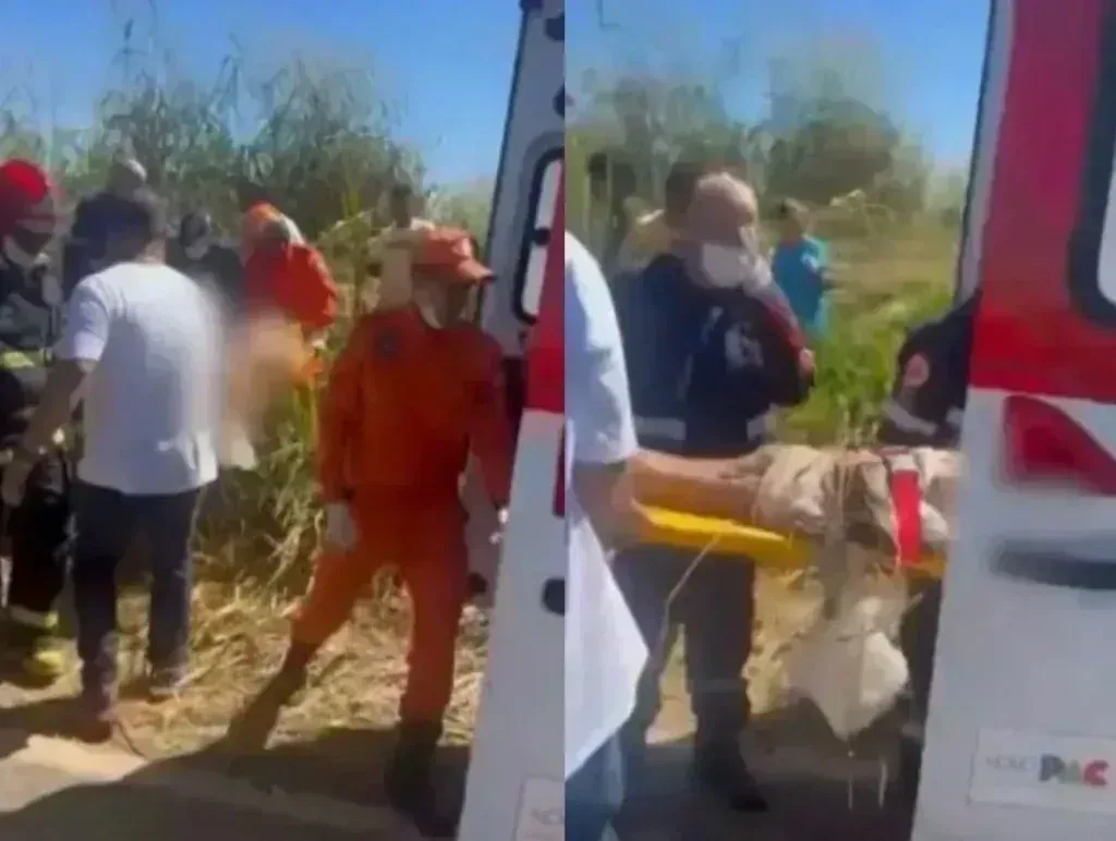 Jovem sobrevive após ficar três dias preso em carro capotado em rodovia de MT em destaque