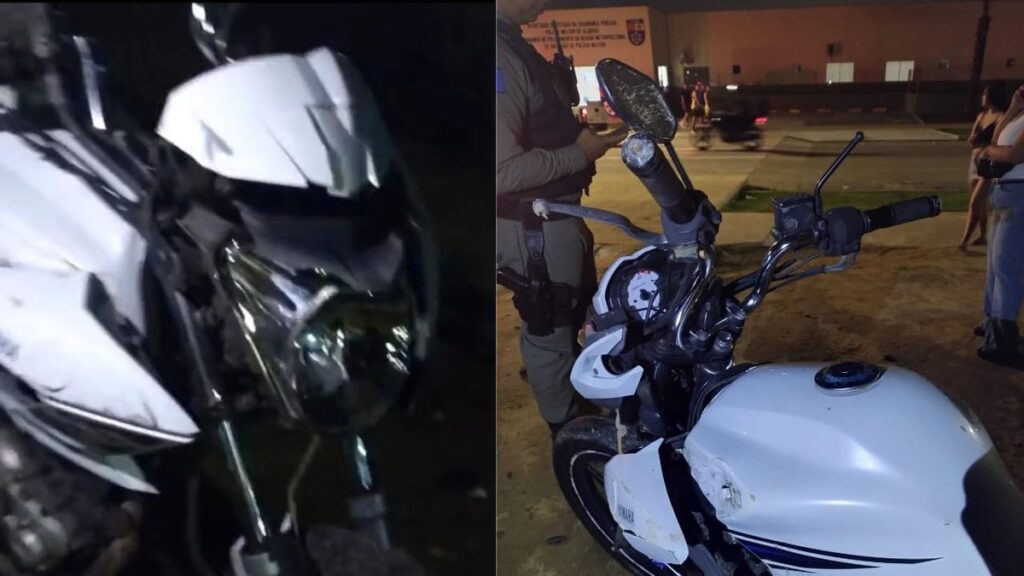 Motorista embriagado invade batalhão da PM, bate em moto de militar e é preso em destaque