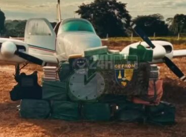 interceptação avião cocaína Luciara em destaque