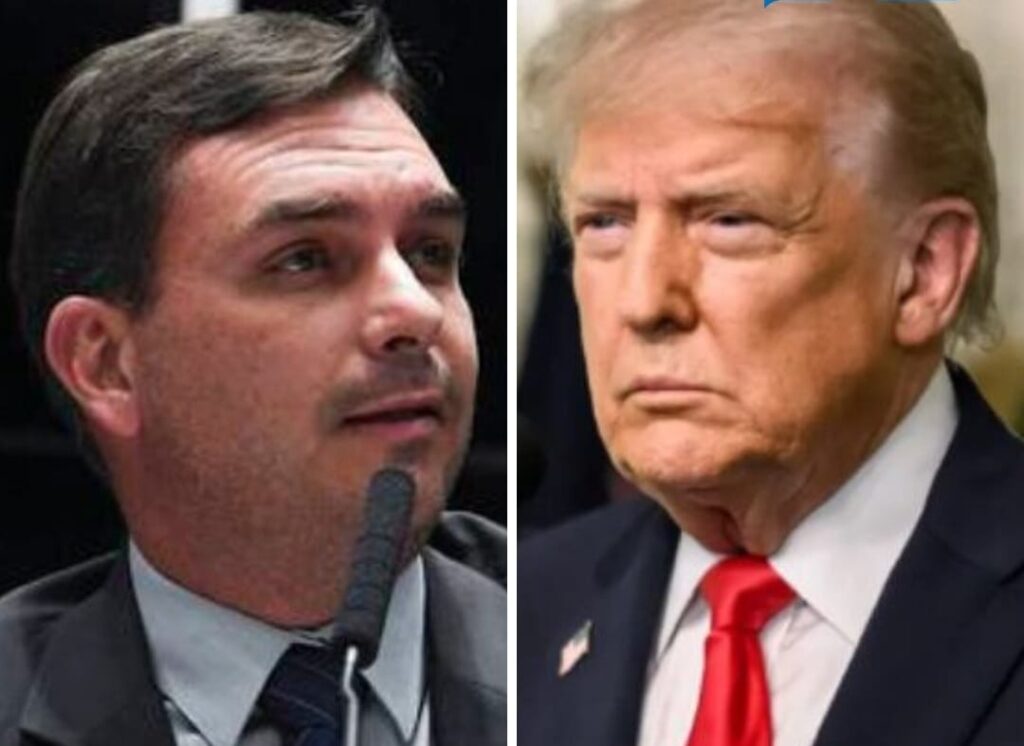 articulação política Flávio Bolsonaro Donald Trump interior MT em destaque