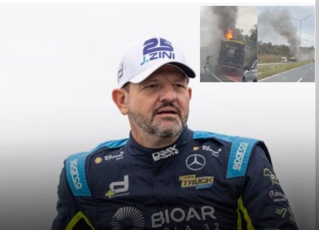 incêndio motorhome piloto Copa Truck comunidade MT em destaque