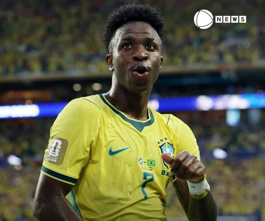Vini Jr. Brasil liderança Grupo C Copa 2026 em destaque