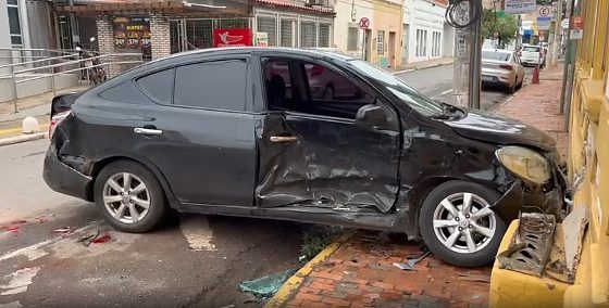 recorte humano acidente Cuiabá em destaque