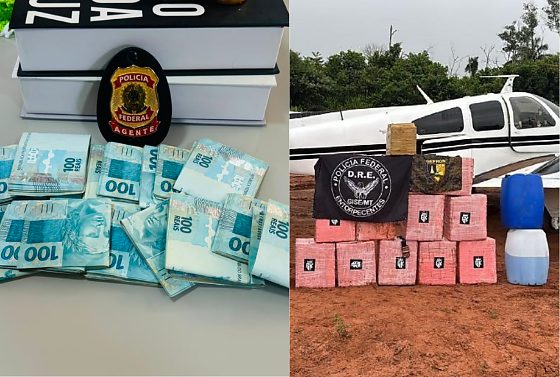 tráfico aéreo drogas interior MT Marcelândia em destaque