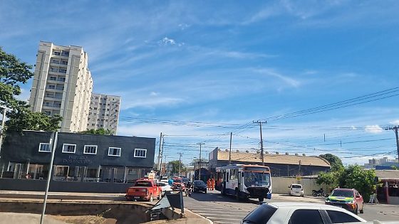 acidente viatura bombeiros ônibus comunidade Cuiabá em destaque