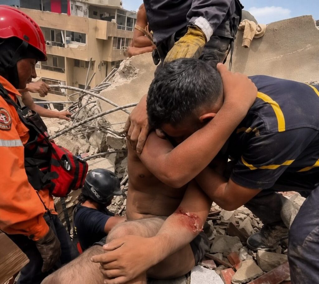 resgate humano comunidade terremoto Venezuela em destaque