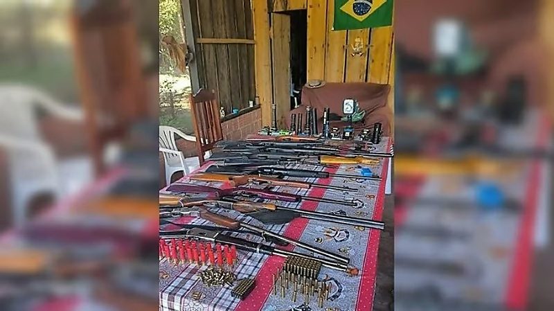 impacto apreensão armas e aves comunidade Rio Teles Pires em destaque